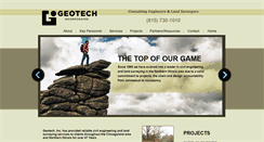 Desktop Screenshot of geotechconsultantsinc.com